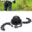 (Black)Universal Strimmer Bump Feed Line Spool Cutter Petrol Trimmer Replacement Head 5