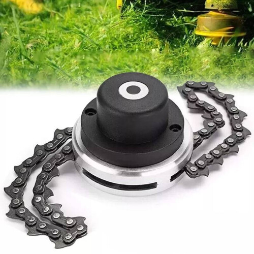 (Black)Universal Strimmer Bump Feed Line Spool Cutter Petrol Trimmer Replacement Head 2