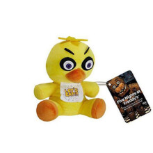 (Chica)Five Nights At Freddys Chica Bonnie Foxy Plush Doll Soft Stuffed Toy Kids Gift