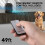 Rechargeable Ultrasonic Dog Bark Deterrent: Multi-Function Portable 5