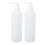 2 Stück 250 ml Massageöl-Wärmer-Pumpflaschen, ABS 16