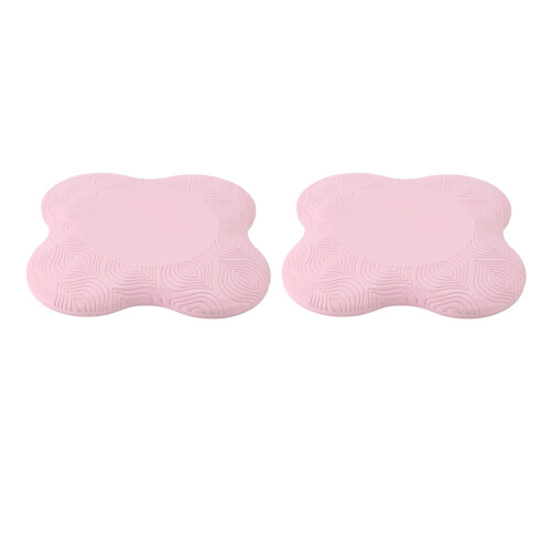 Cuscinetto per ginocchio da Pilates spesso morbido antiscivolo PU rosa 1