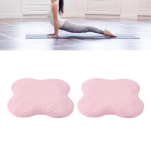 Cuscinetto per ginocchio da Pilates spesso morbido antiscivolo PU rosa