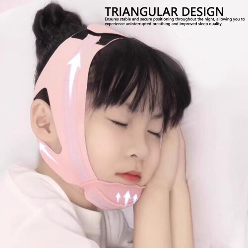 Comfortable Chin Strap for Kids 22-44.1lb Reduces Snoring Improves Sleep 2