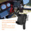 Supporto GPS GL1800, Argento, 2,125-3,250 pollici, 360 9
