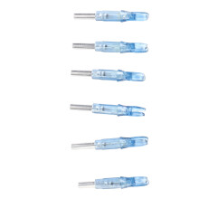 Hochsichtbare 6 Stück beleuchtete Pfeilnocken 6,2 mm Waterproof LED für Bogenschießen