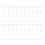 20 Pattern Metal Hangers with Rope Sewing and Craft Storage 260mm 3