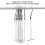 20 Pattern Metal Hangers with Rope Sewing and Craft Storage 260mm 5