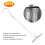 20 Pattern Metal Hangers with Rope Sewing and Craft Storage 260mm 4