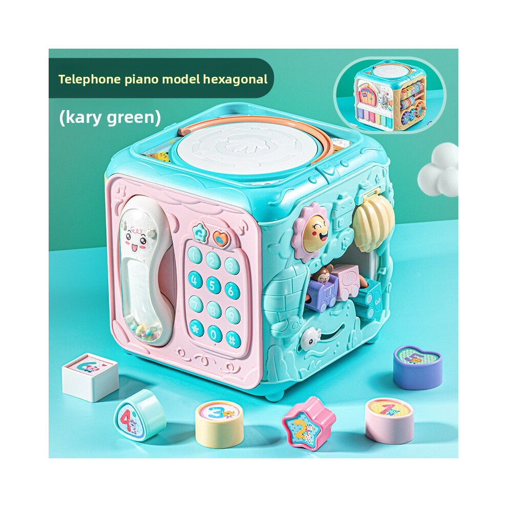 (StyleD) Fishing Strike Groundhog Insect Catching Fun Hexahedral Toy Children Puzzle-image-OPC-PJDPRJR-NEW