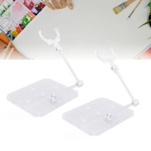 20 Stück transparente Acryl-Ständer 6-Zoll-Figur 9,5 7,5 cm