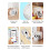 Portable BT Thermal Label Printer 57mm Inkless White Stripes 4