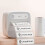 Portable BT Thermal Label Printer 57mm Inkless White Stripes 16