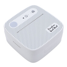 Portable BT Thermal Label Printer 57mm Inkless White Stripes