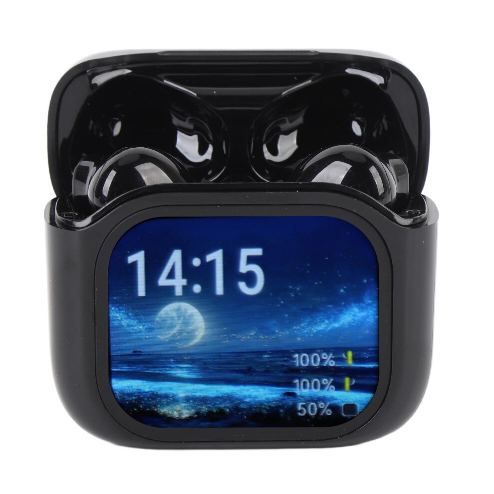 Language Translator Earbuds With Touchscreen Case, Bluetooth 5.4, Anc, 140 Languages, Ipx5, Black 8421335279213