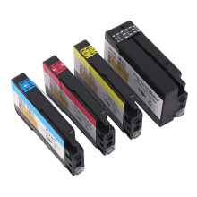 4er-Set Tintenpatronen für OfficeJet 8702 952 953 954 955XL, Schwarz Cyan Magenta Gelb