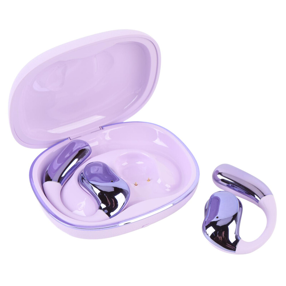 Bluetooth 5.4 Translator Earbuds 600Mah, 140 Languages Purple 8181335279520