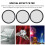 3 Stück 58 mm Sternfilter aus optischem Glas 4/6/8 Slim 4
