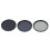 ND2/ND4/ND8 Filter-Set 62 mm Silber HD MultiCoating 12