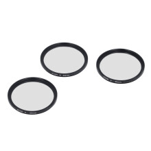 3 Stück 49 mm Sternfilter-Set 4/6/8 Silberfarbener Beutel