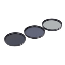 ND2/ND4/ND8 Filter-Set 62 mm Silber HD MultiCoating