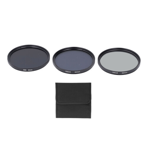 ND2/ND4/ND8 Filter-Set 62 mm Silber HD MultiCoating 1