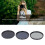 ND2/ND4/ND8 Filter-Set 62 mm Silber HD MultiCoating 4