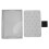 Spacious Double Layer Cat Litter Mat 41x28cm Washable Light Gray 3