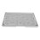 Spacious Double Layer Cat Litter Mat 41x28cm Washable Light Gray 15
