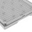 Spacious Double Layer Cat Litter Mat 41x28cm Washable Light Gray 13