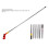 Paint Brush Extender 180 Rotation 1.7m Extension Rod Universal Clamp 11