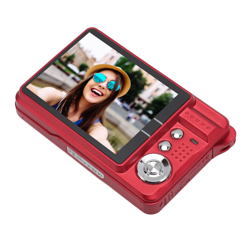 4K 48Mp Hd Digital Camera 2.7-Inch 8X Zoom For Teens And Kids Red 8781335281532