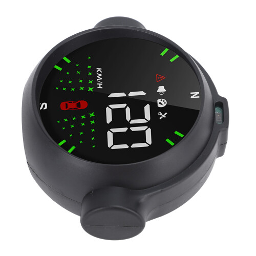 Car HUD Universal Digital GPS Speedometer Time ABS