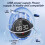 Car HUD Universal Digital GPS Speedometer Time ABS 9