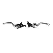 Motorrad CNC Aluminiumlegungen für CB350 GB350 Einstellbar & Silberfarbe