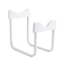 Water Bucket Rack Iron Bottle Water Rack White Finish Bottle Stand Compact For Standard Bottles