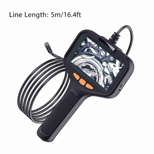 Endoscope industriel 2600 mAh, écran LCD 4,3 pouces, noir 1