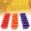 Set di stampini per biscotti a forma di pesce mini, 3 pezzi - plastica, 45 g 1