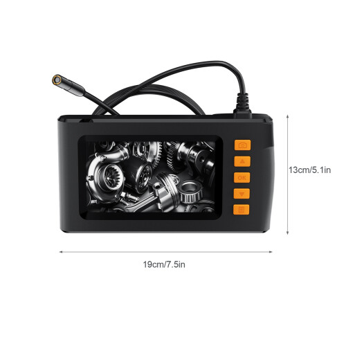 Endoscope industriel 2600 mAh câble de 5 m 5,5 mm noir 1