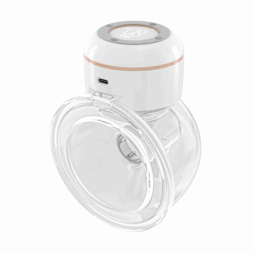Tragbare Brustpumpe 180 ml Weiß 4 Modi 12 Stufen 1