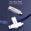 TPCU301Plus 128 Go USB-C mince 64x15,5x9,8 mm argent 7
