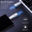 TPCU301Plus 128 Go USB-C mince 64x15,5x9,8 mm argent 4