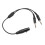 5-Pin XLR auf GA Dual-Plug-Y-Splitter-Adapter 14