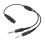 5-Pin XLR auf GA Dual-Plug-Y-Splitter-Adapter 1