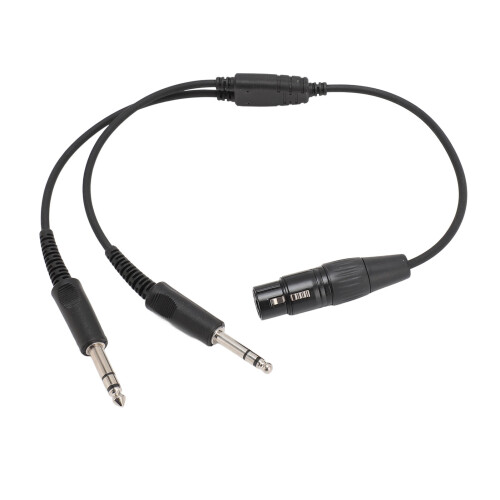 5-Pin XLR auf GA Dual-Plug-Y-Splitter-Adapter 1