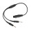 5-Pin XLR auf GA Dual-Plug-Y-Splitter-Adapter 6