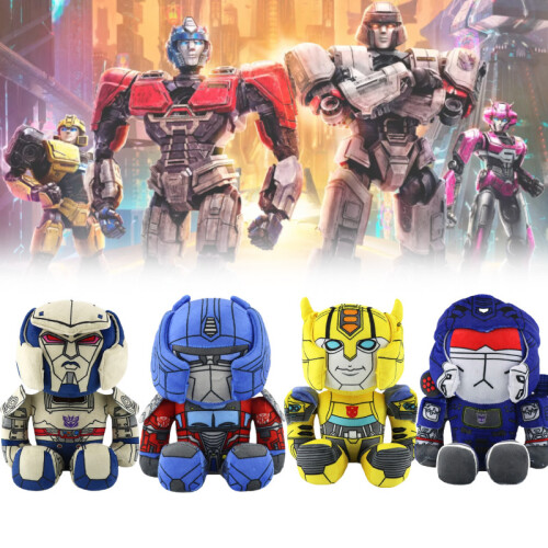 (Bumblebee,20 cm)Transformers Plüschtier Hummel Megatron Soundwave Optimus Prime Puppe Stofftier 1