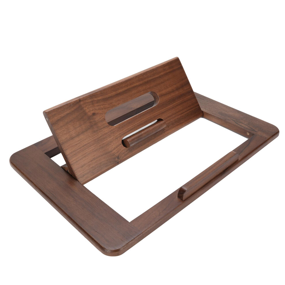 Walnut Foldable Laptop & Tablet Stand For Reading & Work 7901335283379