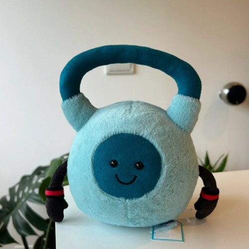 Amuseables Sports Kettlebell Plüschtier mit PP Baumwolle für Jugendliche Geschenk 1