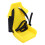 Foldable Plastic Baby Doll Bike Seat with Adjustable Strap - Yellow 14